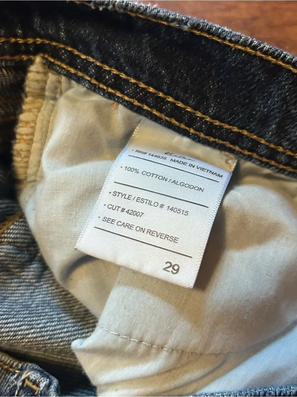 KanCan Distressed Dark Blue Denim Shorts